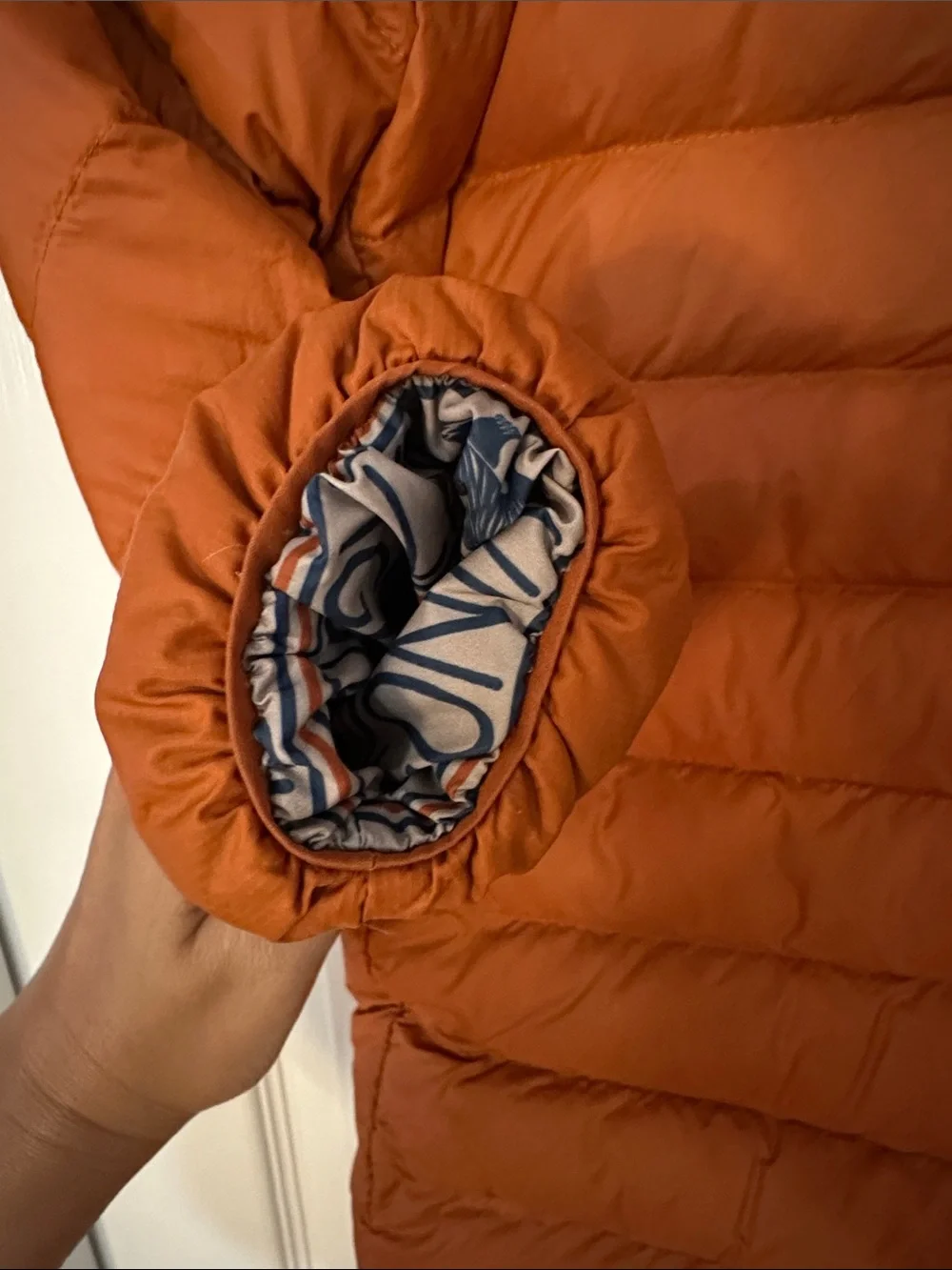 Patagonia Kids Orange Puffer Jacket